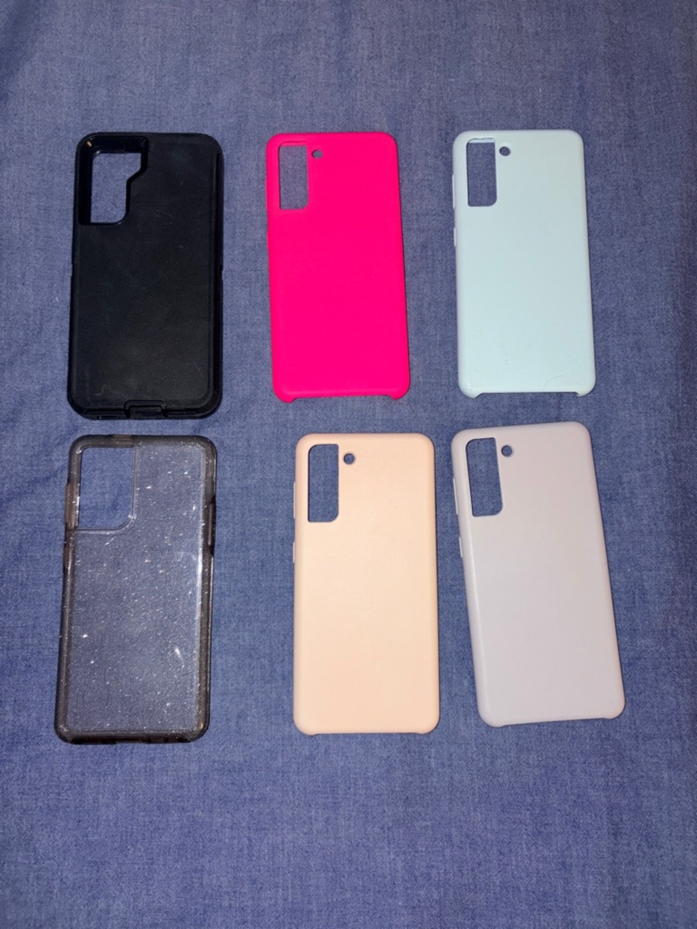 Samsung Galaxy S21 5G Phone Case Pack - Multicolor (6-Pack)